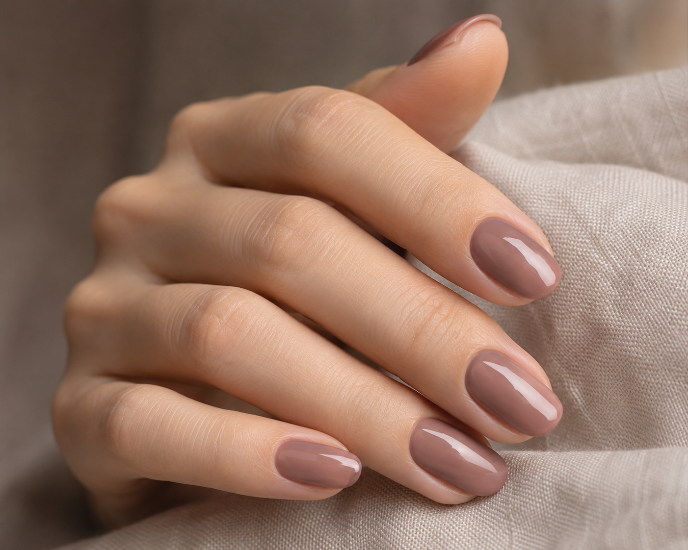 Milky Mauve Nails: Fall’s Quietest Luxury Manicure